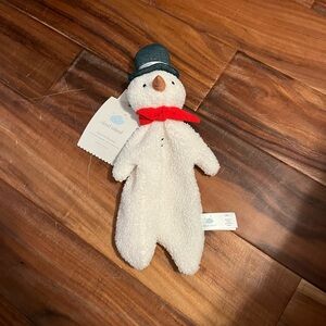 Cloud Island Snowman Security Blanket Lovey Baby Plush NWT Winter Christmas (A1)